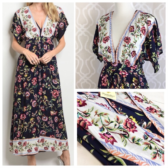 Dresses & Skirts - Wildflower Boho Prairie Maxi